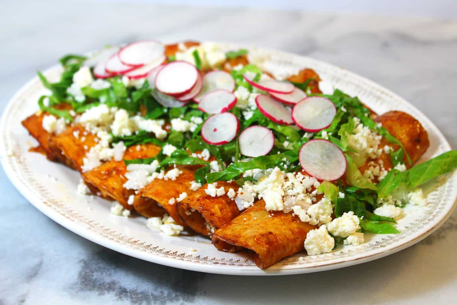 Enchiladas Rojas